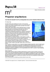 Pagina 12 / Proponer Arquitectura